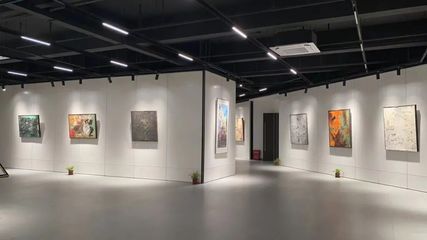 山海春融 2024深圳（寶安）復(fù)合材料繪畫作品迎春展啟幕，共繪藝術(shù)創(chuàng)新新篇章